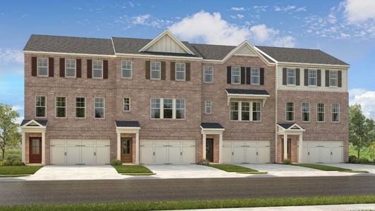 New construction Townhouse house 3697 Willingham Run Sw, Marietta, GA 30008 Kingston- photo 0 0