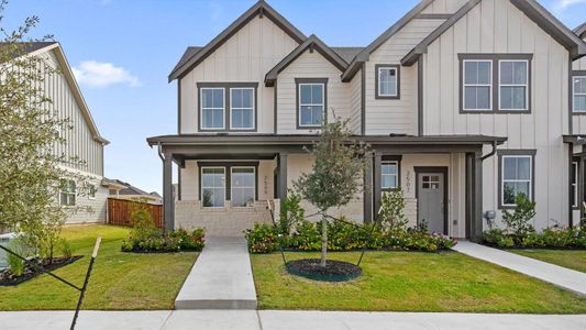 New construction Single-Family house 2548 Caleb Asher Loop, Round Rock, TX 78665 The Crosshaven- photo 0