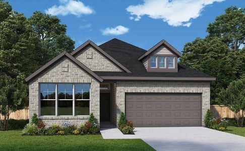 New construction Single-Family house 538 Red Eyed Vireo Court, Magnolia, TX 77354 The Woodworth- photo 0