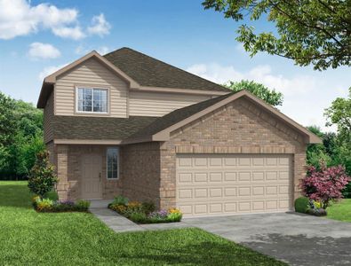 New construction Single-Family house 4491 Eveslage Lane, Conroe, TX 77304 Darrel- photo 1 1