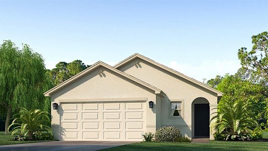 New construction Single-Family house 10019 Big Marsh Terrace, Parrish, FL 34219 Allex- photo 0