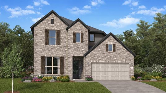 New construction Single-Family house 31407 Dell Valley Lane, Hockley, TX 77447 Westchase- photo 0