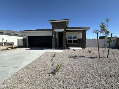 New construction Single-Family house 15657 W Desert Hollow Drive, Surprise, AZ 85387 Pelican- photo 0