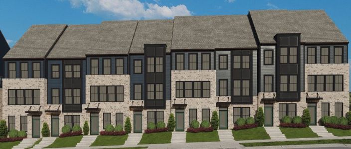 New construction Townhouse house 6107 Station Crossing Avenue, Charlotte, NC 28217 - photo 0 0