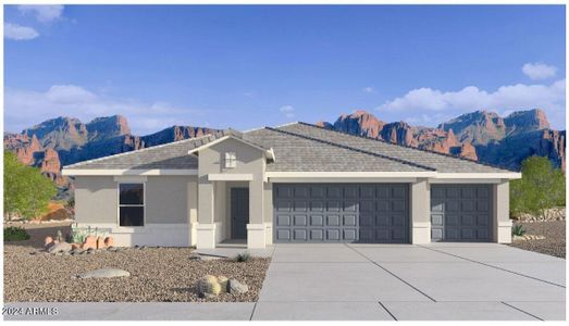 New construction Single-Family house 2492 W Stradling Avenue, Apache Junction, AZ 85120 - photo 0