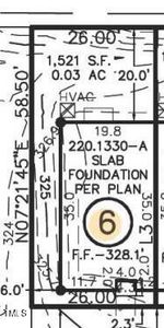 LS Homesite 6 - plot plan