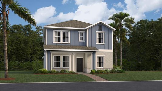 New construction Single-Family house 2066 Shaggy Fisher Drive, Apopka, FL 32712 Glenwood- photo 0