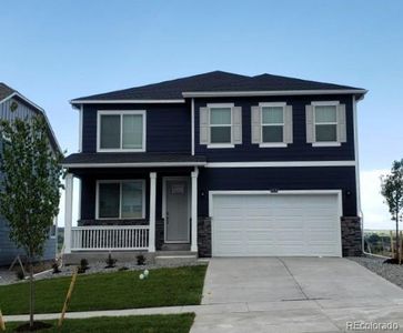 New construction Single-Family house 27444 E Byers Avenue, Aurora, CO 80018 BRIDGEPORT- photo 0