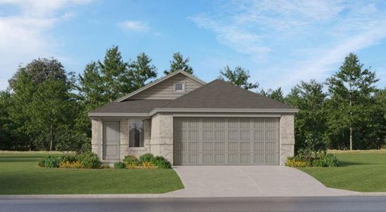 New construction Single-Family house 18224 Pontecorvo Lane, New Caney, TX 77357 Kitson- photo 0