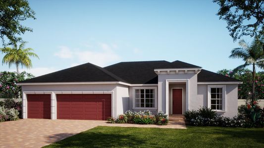 Mediterranean Elevation | Briella | Country Club Estates | New Homes in Palm Bay, FL | Landsea Homes