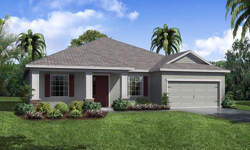 New construction Single-Family house 1312 Melrose Street, Lake Alfred, FL 33850 Savannah- photo 0 0