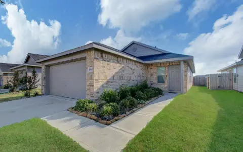 New construction Single-Family house 18946 Jasper Ridge Drive, Hockley, TX 77447 Chestnut II- photo 0