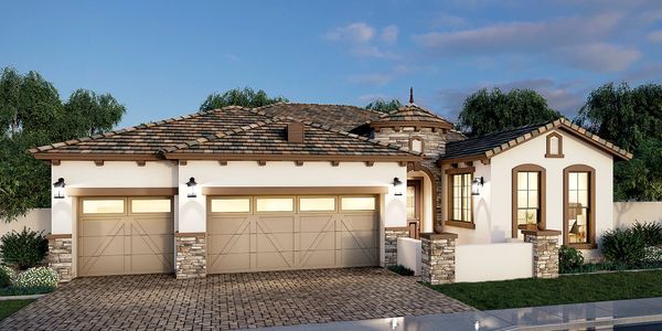 New construction Single-Family house Residence Nine (With 5-Car Garage), East McKellips Road, Mesa, AZ 85207 - photo