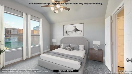 New construction Single-Family house 13222 Fantine Fields, San Antonio, TX 78253 Design 1743W- photo