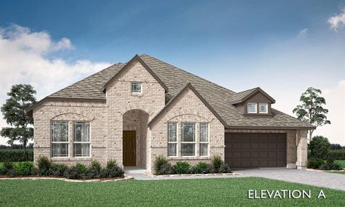 New construction Single-Family house 519 Amesbury Drive, Forney, TX 75126 Caraway- photo 0