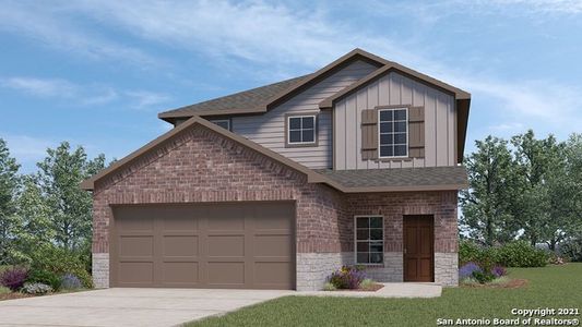 New construction Single-Family house 6238 Sunhigh Drive, San Antonio, TX 78252 The Nicole- photo 0