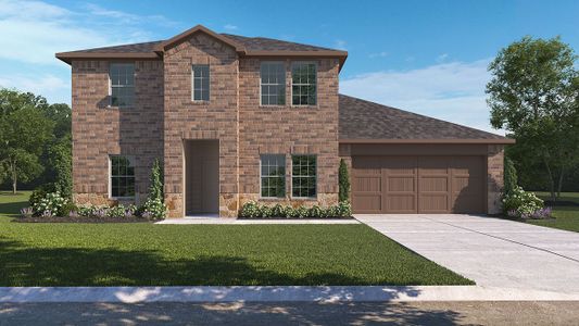 New construction Single-Family house Jackson, 401 Alice Harney Road, Burleson, TX 76028 - photo