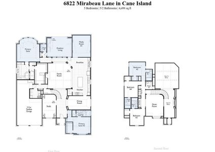 New construction Single-Family house 6822 Mirabeau Lane, Katy, TX 77493 296 Plan- photo 21 21