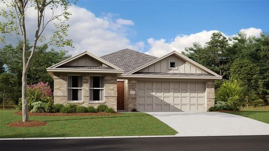New construction Single-Family house 14912 Tejano Street, Fort Worth, TX 76052 Ashton II- photo 0