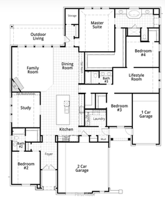 New construction Single-Family house 282 Plan, 1811 Kyle Court, Prosper, TX 75078 - photo