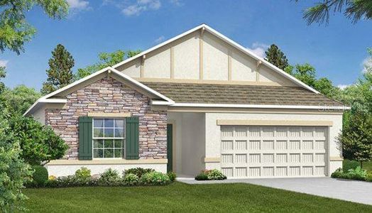 New construction Single-Family house 53 Parkview Drive, Palm Coast, FL 32164 The Memphis- photo 0