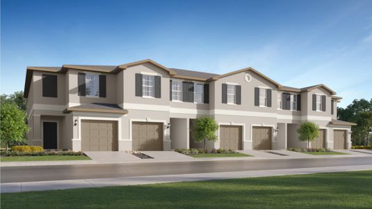 New construction Multi-Family house 36195 Risa Michele St, Zephyrhills, FL 33541 Glenmoor II- photo 0