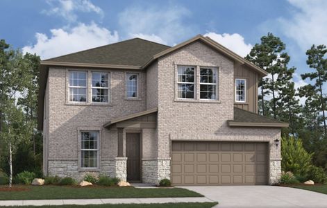 New construction Single-Family house 10532 Briceway Bay, San Antonio, TX 78254 Bastrop- photo 0 0