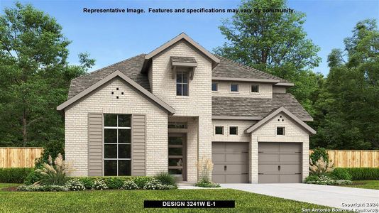 New construction Single-Family house 1627 Dalhart, San Antonio, TX 78253 Design 3241W- photo 0 0