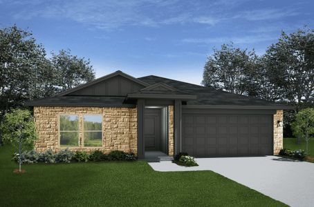 New construction Single-Family house 128 Lazy Lizzy Road, Jarrell, TX 76537 Trinity- photo 16 16