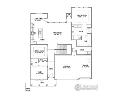 New construction Single-Family house 2091 Dusk Ct, Windsor, CO 80550 Plan C504- photo