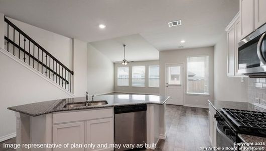 New construction Single-Family house 29532 Dusty Copper, Bulverde, TX 78163 The Boerne- photo