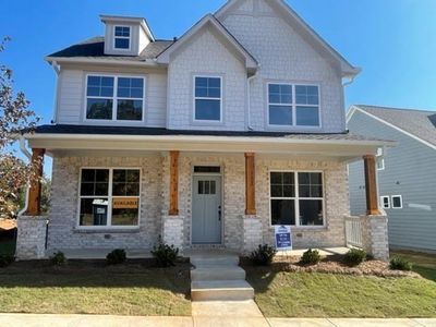 New construction Single-Family house 132 Marble Tree Way, Ball Ground, GA 30107 Brinson- photo 0