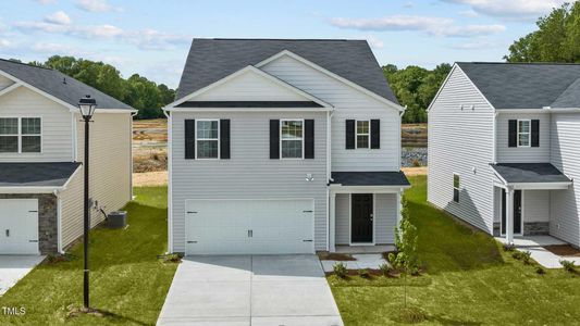 New construction Single-Family house 217 River Bank Road, Fuquay Varina, NC 27526 The Robie- photo 0