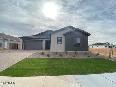 New construction Single-Family house 2871 E Flintlock Drive, Queen Creek, AZ 85142 Bisbee II- photo 0