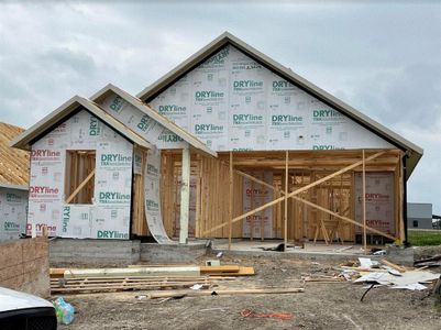 New construction Single-Family house 921 Palo Brea Loop, Hutto, TX 78634 Eleanor Homeplan- photo 0