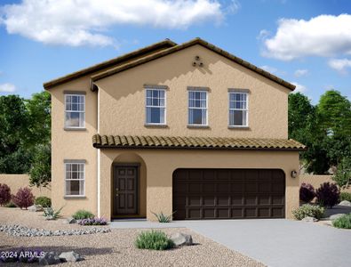 New construction Single-Family house 9730 W Albeniz Place, Tolleson, AZ 85353 Supernova- photo 0
