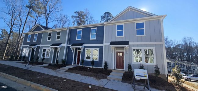 New construction Townhouse house 420 Hacksaw Trail, Raleigh, NC 27610 - photo 0