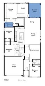 New construction Single-Family house 8120 Royal Mint Cove, Lago Vista, TX 78645 Kingston Plan- photo 1 1