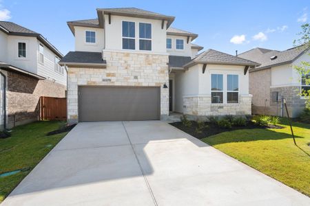 New construction Single-Family house 205 Lariat Loop, Liberty Hill, TX 78642 Hawthorn- photo 27 27