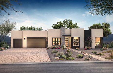 New construction Single-Family house 34099 N Borgata Trl, Queen Creek, AZ 85144 Plan 7524 Exterior B- photo 0 0