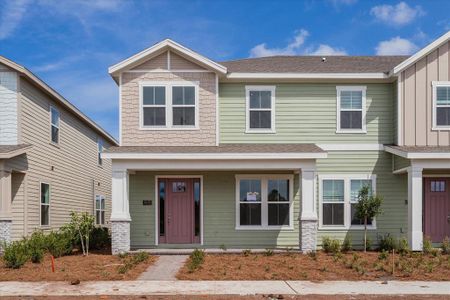 New construction Townhouse house 6499 Cyrils Drive, Saint Cloud, FL 34771 Connor End Unit Homeplan- photo 0