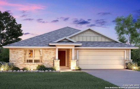 New construction Single-Family house 512 Cypress Arbor, Seguin, TX 78155 Polo - B- photo 0
