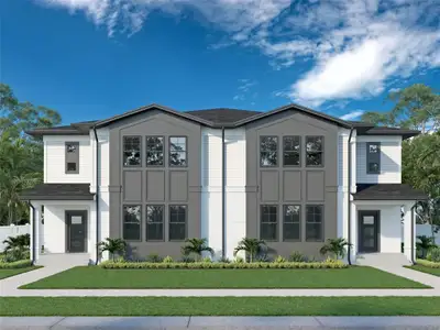 New construction Townhouse house 2709 W North B Street, Unit 2, Tampa, FL 33609 - photo 0