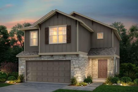 New construction Single-Family house 285 Redonda Dr, Liberty Hill, TX 78642 Pierce- photo 0