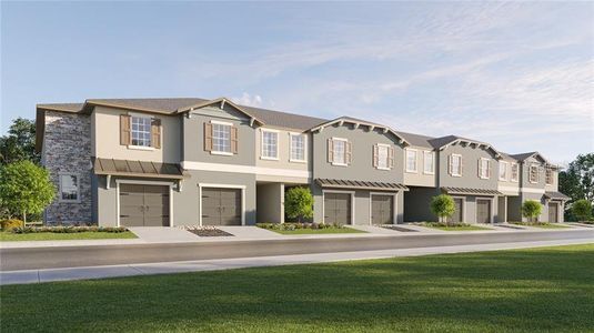 New construction Townhouse house 10993 Wishing Cloud Road, Land O' Lakes, FL 34638 - photo 0