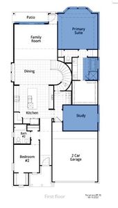 New construction Single-Family house 27030 Aurora Garden Lane, Katy, TX 77493 Panamera Plan- photo 1 1
