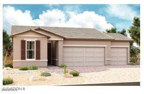 New construction Single-Family house 17815 W Blue Sky Drive, Surprise, AZ 85387 Larimar- photo 0 0