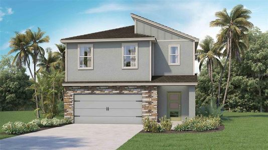New construction Single-Family house 1629 Hazy Sea Drive, Plant City, FL 33565 - photo 0