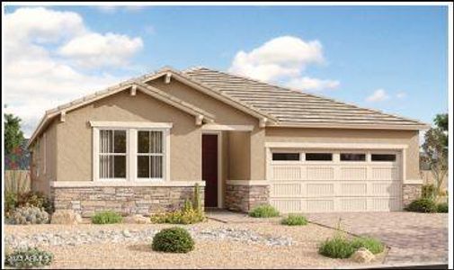 New construction Single-Family house 17657 W Running Deer Trail, Surprise, AZ 85387 Raleigh- photo 0 0