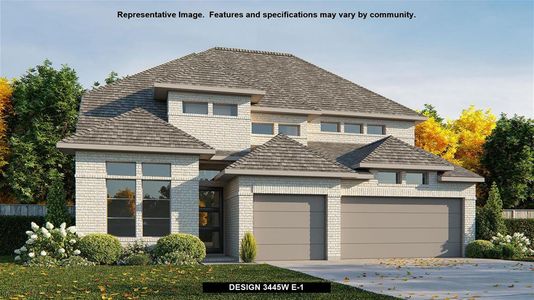 New construction Single-Family house 8906 Turtle Grass Drive, Cypress, TX 77433 Design 3445W- photo 0 0
